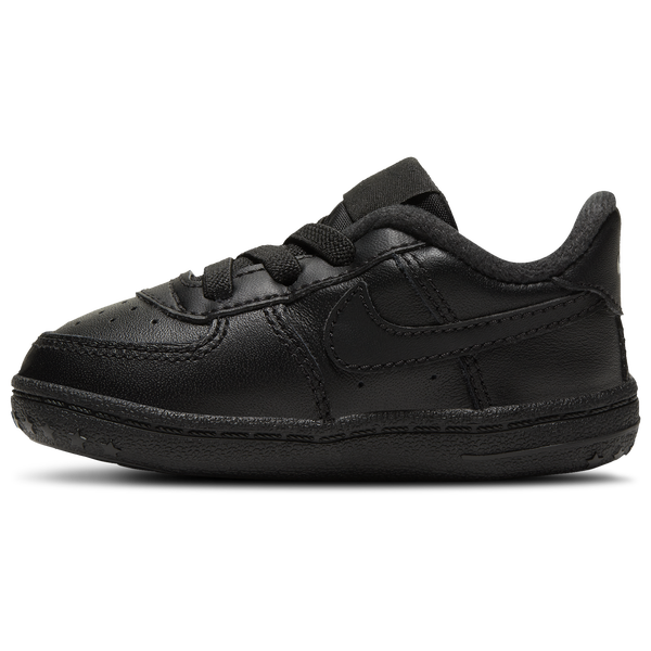 Nike Air Force One Crib - Boys' Infant - Black/Black/Black - Image 2