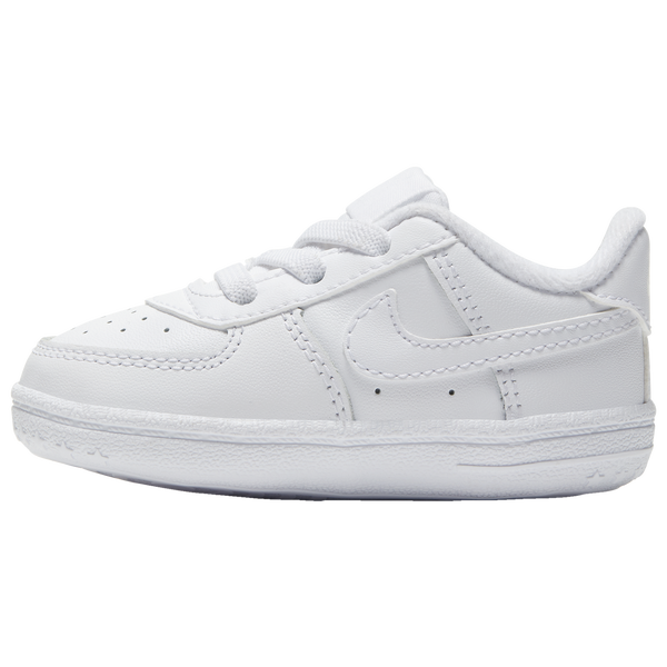 Nike Air Force One Crib - Boys' Infant - White/White - Image 2