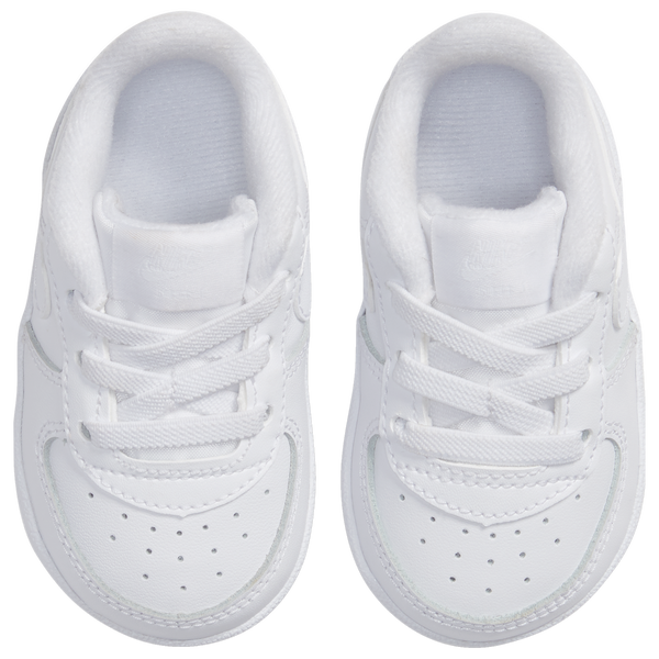 Nike Air Force One Crib - Boys' Infant - White/White - Image 3