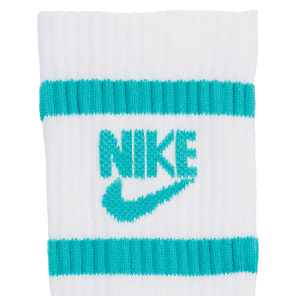 Nike 6 Pack Cushioned Crew Socks - Boys' Grade School - White/Blue/Pink - Image 4