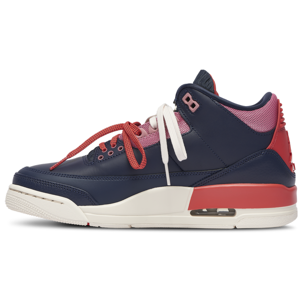Jordan Air Jordan Retro 3 - Women's - Obsidian/Track Red/Blue Beyond - Image 3