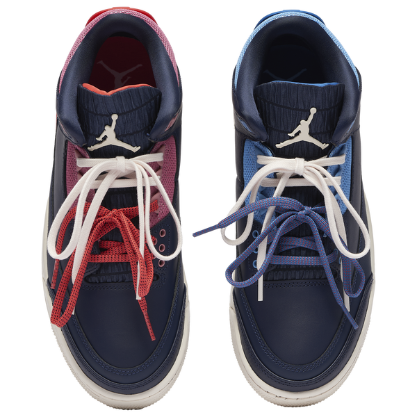 Jordan Air Jordan Retro 3 - Women's - Obsidian/Track Red/Blue Beyond - Image 7