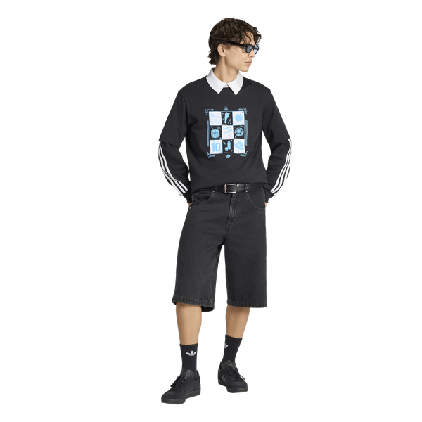 adidas Argentina Away Tee - Men's - Black - Image 3