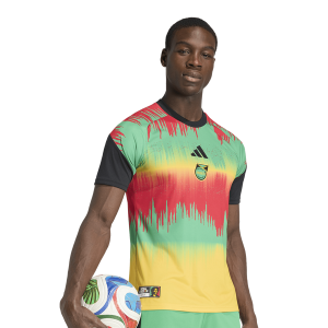 adidas Jamaica Pre Match Jersey - Men's - Gold