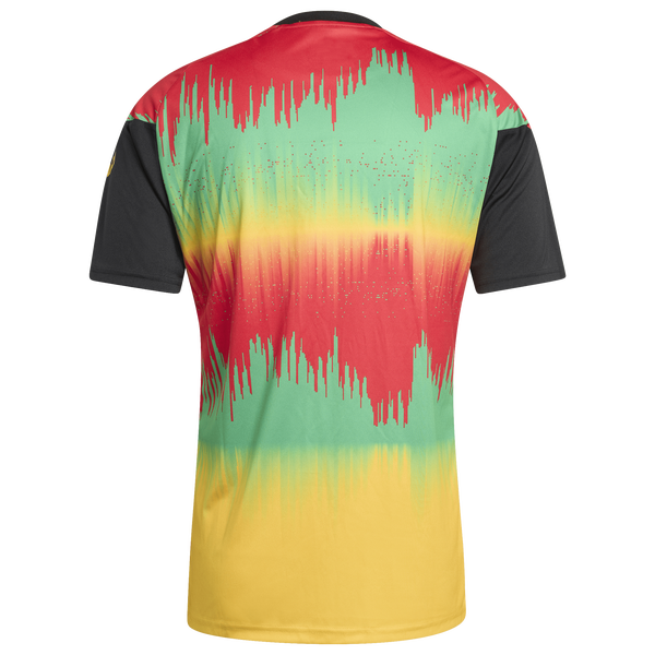 adidas Jamaica Pre Match Jersey - Men's - Gold - Image 6