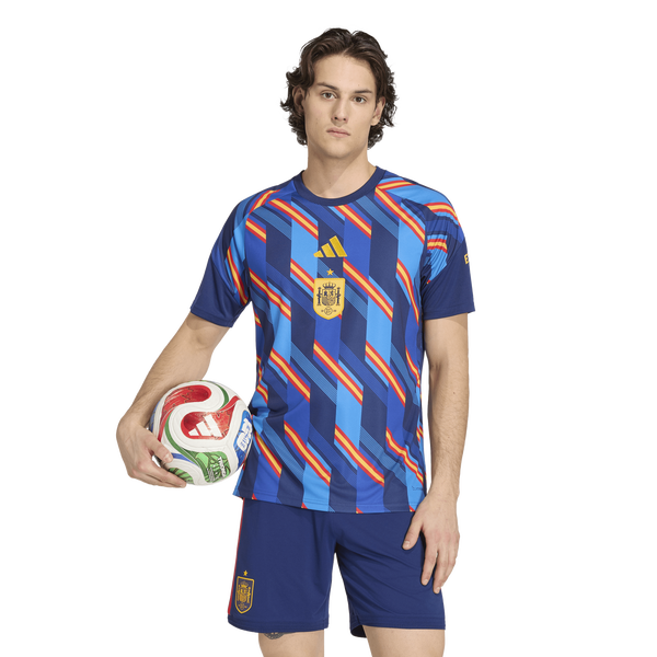 adidas Spain 26 Home Pre Match Jersey - Men's - Blue