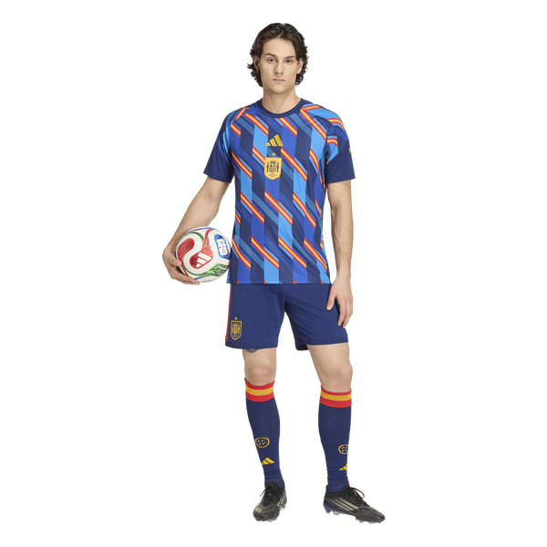 adidas Spain 26 Home Pre Match Jersey - Men's - Blue - Image 4