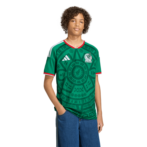 adidas World Cup Mexico Jersey - Boys' Grade School - Green/Red/White