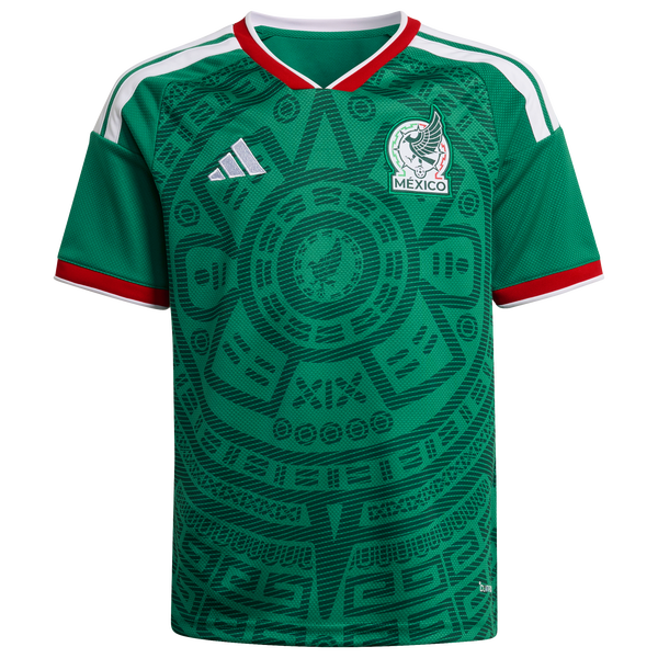 adidas World Cup Mexico Jersey - Boys' Grade School - Green/Red/White - Image 6