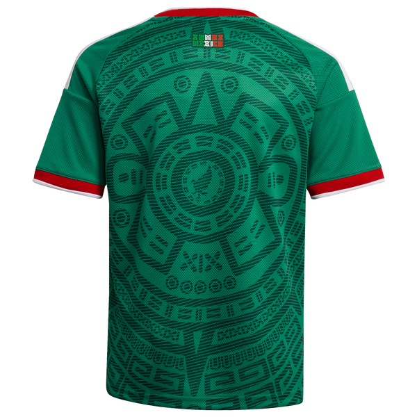 adidas World Cup Mexico Jersey - Boys' Grade School - Green/Red/White - Image 7