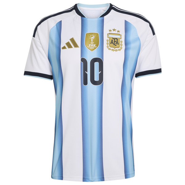 adidas Argentina 26 Home Replica Messi Jersey - Men's - White - Image 2