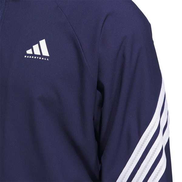 adidas Crazy Lite Basketball Jacket - Men's - Team Navy Blue - Image 3