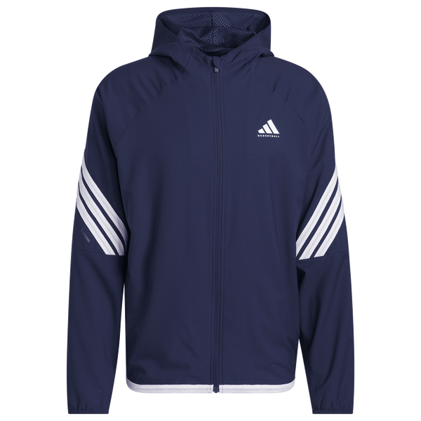 adidas Crazy Lite Basketball Jacket - Men's - Team Navy Blue - Image 6