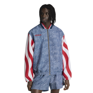 adidas US Denim Graphic Jacket - Men's - White