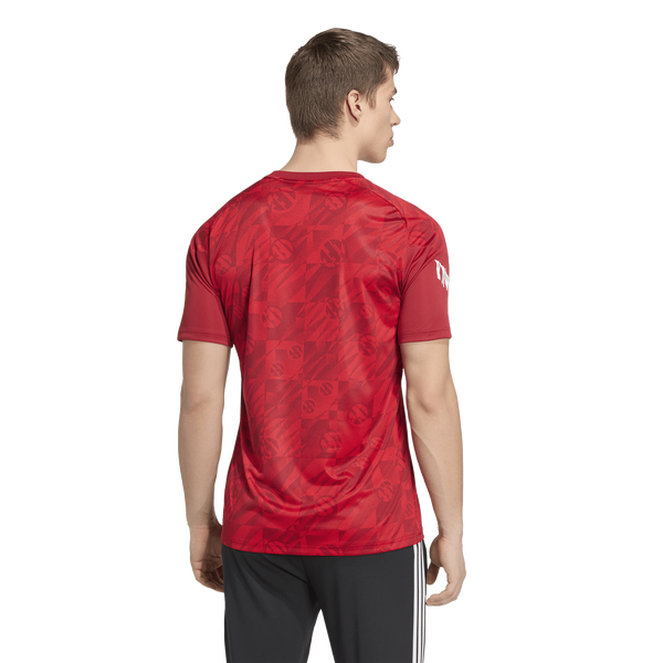 adidas Liverpool FC Pre-Match Jersey - Men's - Red - Image 2