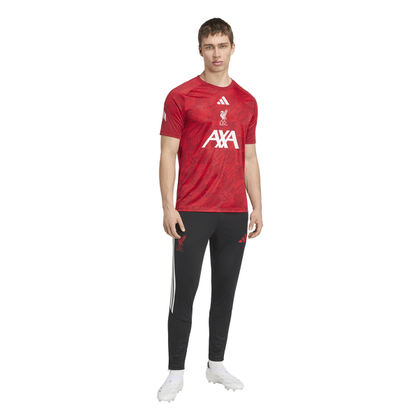 adidas Liverpool FC Pre-Match Jersey - Men's - Red - Image 5