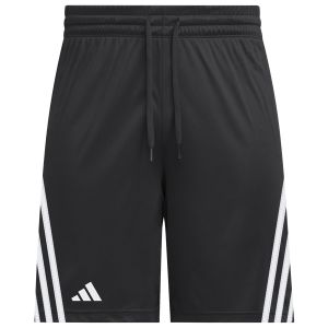 adidas 3 Stripe 7 Inch Shorts - Men's - Black