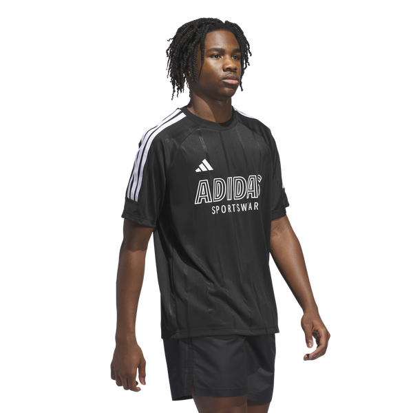 adidas Tiro T-Shirt - Men's - Black - Image 3
