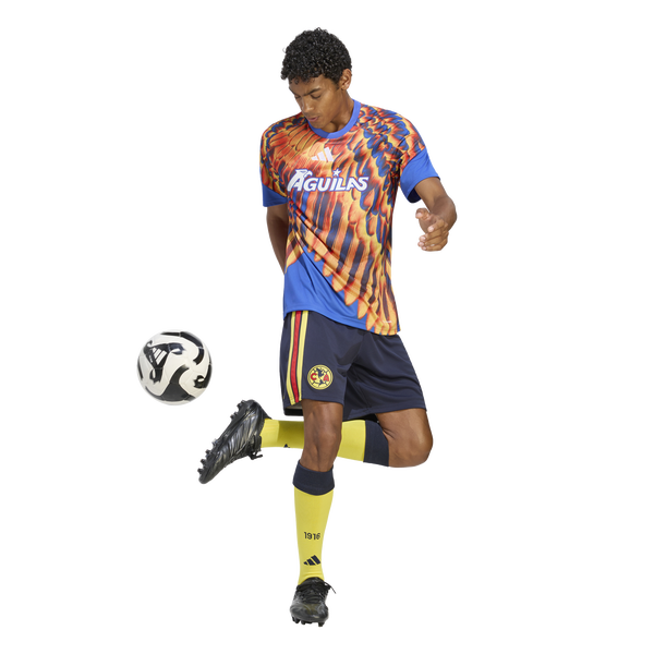 adidas Club America Pre-Match Jersey - Men's - Blue - Image 3