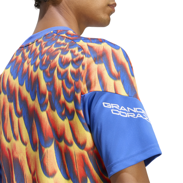 adidas Club America Pre-Match Jersey - Men's - Blue - Image 5