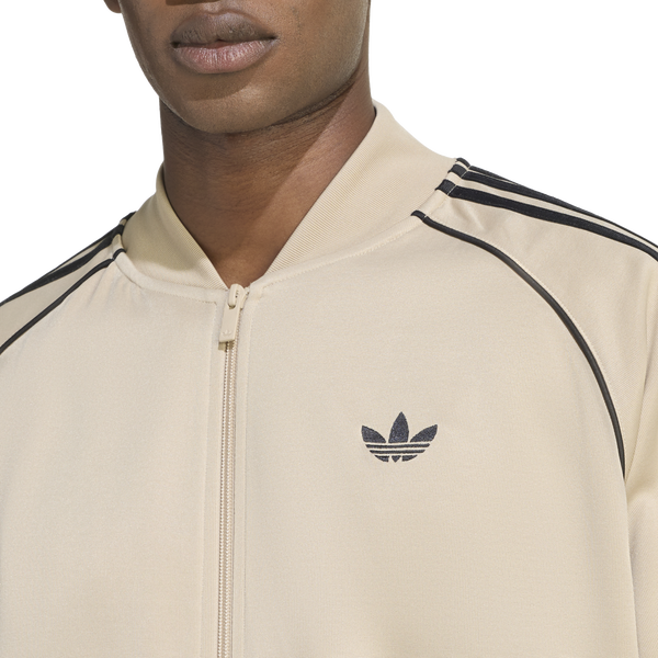 adidas Super Star Loose Track Top - Men's - Black/Tan - Image 3