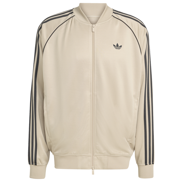 adidas Super Star Loose Track Top - Men's - Black/Tan - Image 5
