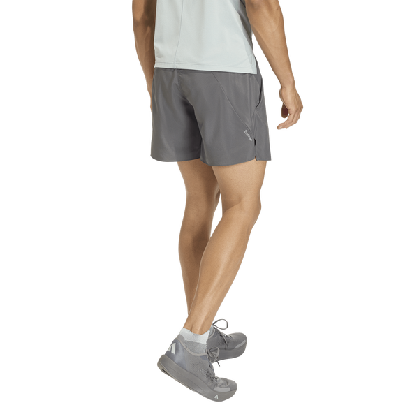 adidas adi365 Formotion Iconic 7" Running Shorts - Men's - Grey - Image 2
