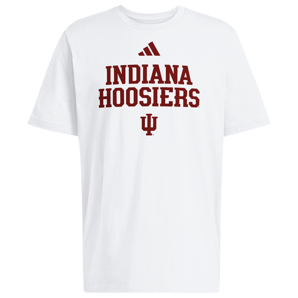 adidas NCAA Wordmark Short Sleeve T-Shirt - Men's - White