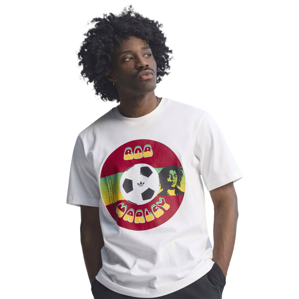 adidas Jamaica Bob OG 2 T-Shirt - Men's - White