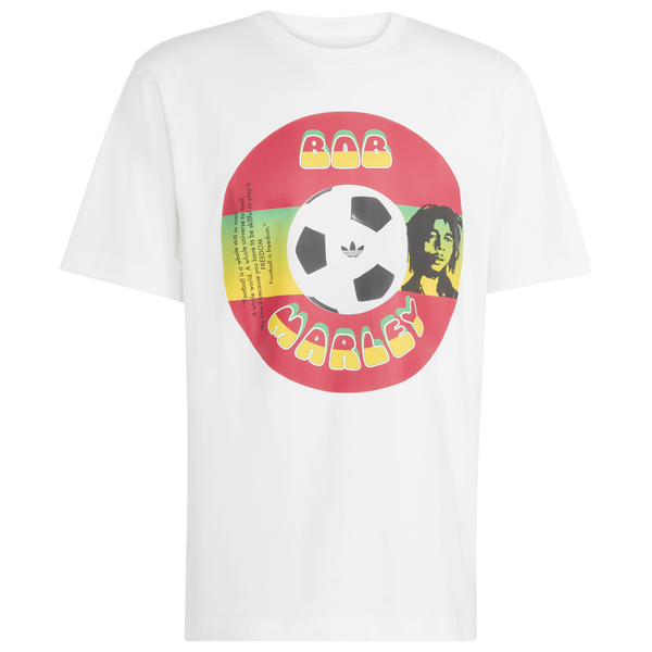 adidas Jamaica Bob OG 2 T-Shirt - Men's - White - Image 10
