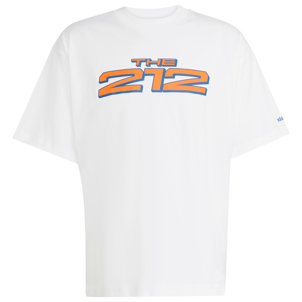 adidas Host City T-Shirt - Men's - White/Collegiate Royal - Image 6