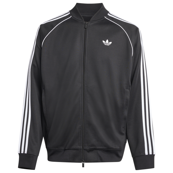 adidas Super Star Loose Track Top - Men's - Black/White