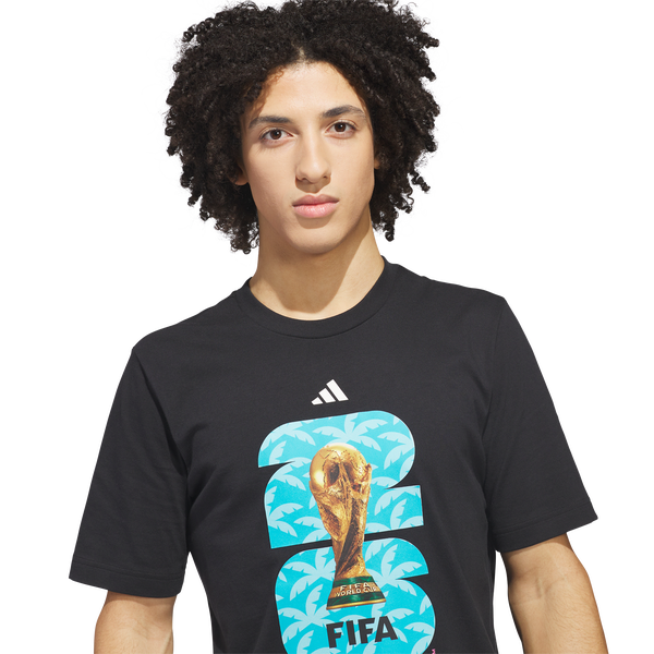 adidas Host City T-Shirt - Men's - Black - Image 3