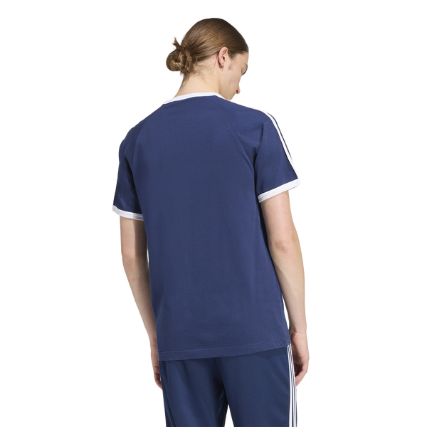 adidas 3-Stripes T-Shirt - Men's - Night Indigo - Image 2