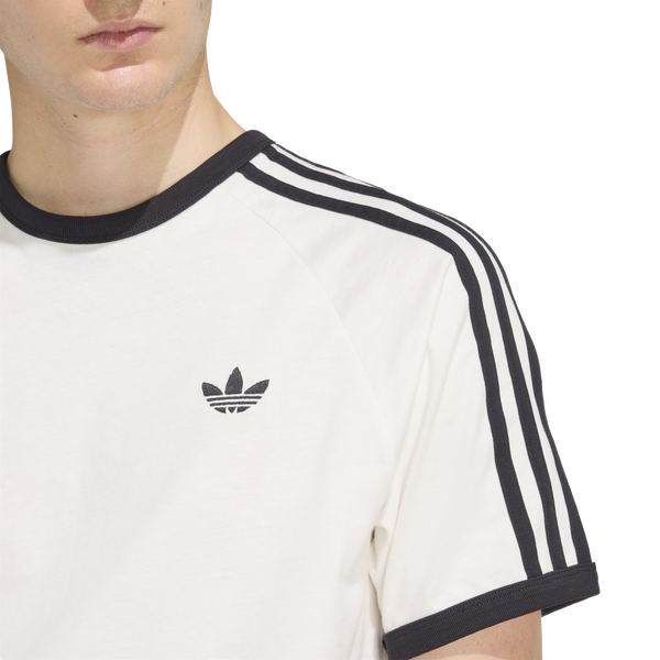 adidas 3-Stripes T-Shirt - Men's - White/Black - Image 3