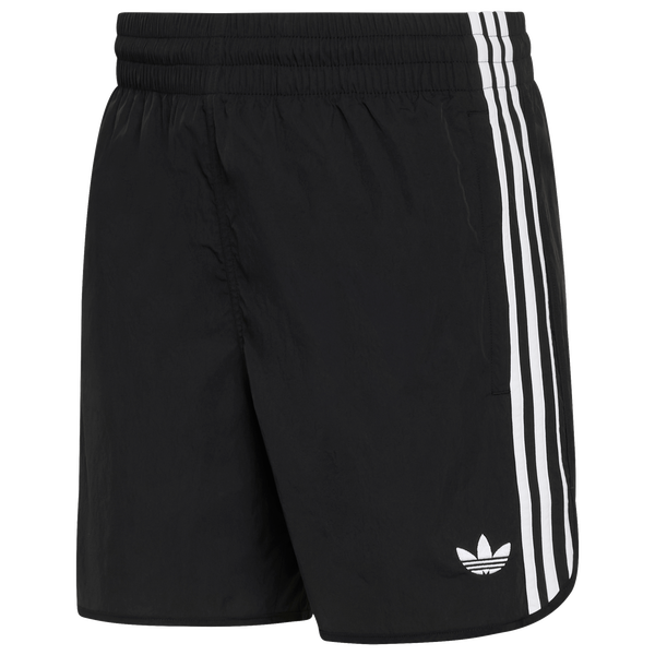 adidas Originals adicolor 3-Stripes Shorts - Men's - Black - Image 6