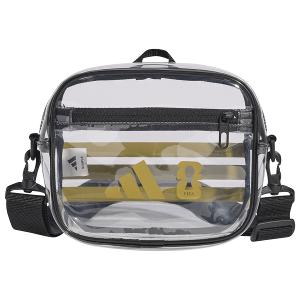 adidas World Cup Official Emblem Bag - Adult - Clear/Gold/Black