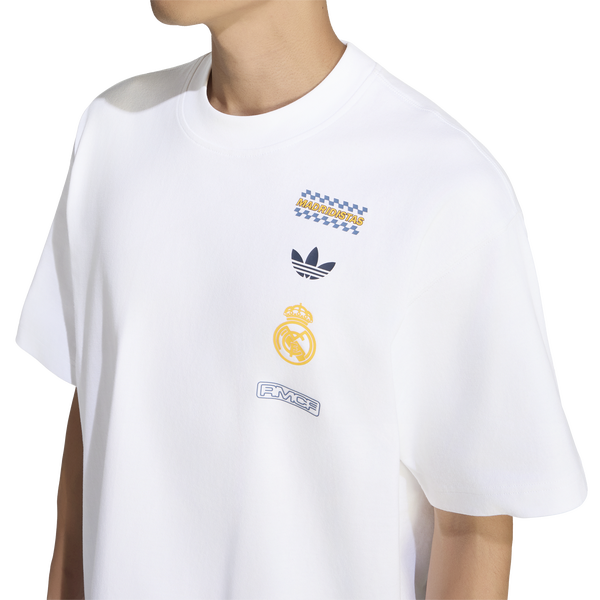 adidas Real Lf T-Shirt - Men's - White - Image 3