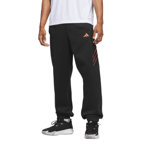adidas Crazy Warm Fleece Pants - Men's - Solar Turbo/Black