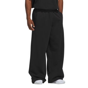 adidas Basketball Fleece 3-Stripe Pants - Men's - Black