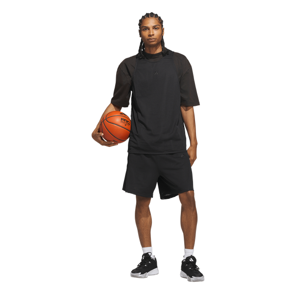 adidas Basketball Mesh Shorts - Men's - Black - Image 5