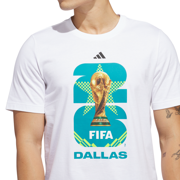 adidas Host City T-Shirt - Men's - White - Image 4