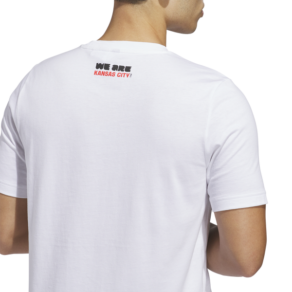 adidas Host City T-Shirt - Men's - White - Image 4