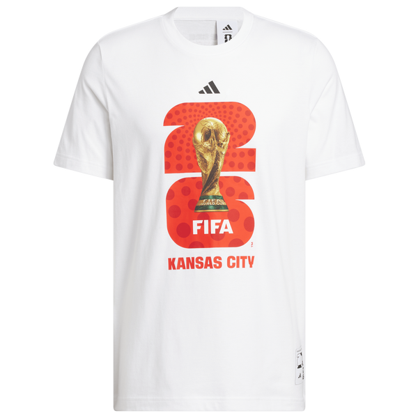 adidas Host City T-Shirt - Men's - White - Image 6