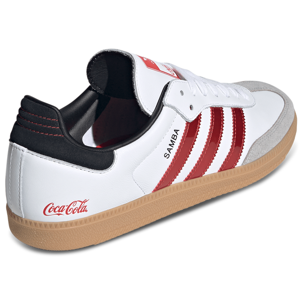 adidas Samba Coca Cola - Men's - Red/White - Image 3