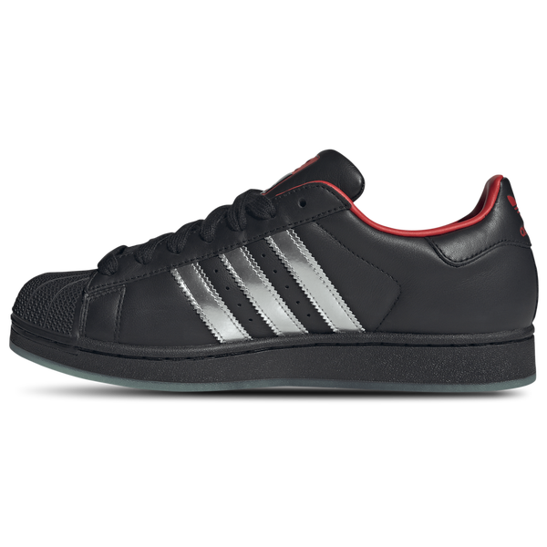 adidas Originals Superstar II - Men's - Core Black/Silver Metallic - Image 2