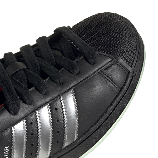 adidas Originals Superstar II - Men's - Core Black/Silver Metallic - Image 7