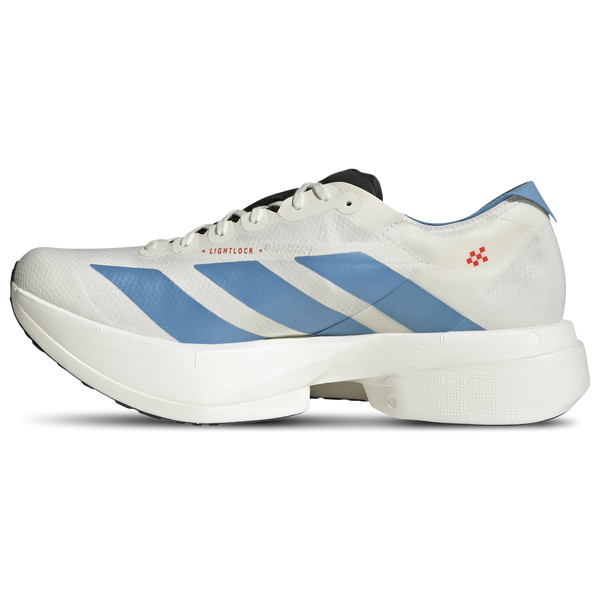 adidas adizero adios Pro 4 - Men's - Off White/Light Blue/Bright Red - Image 2