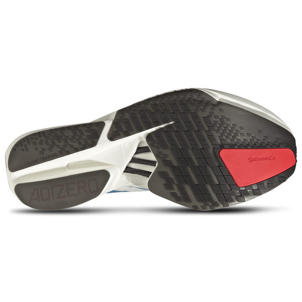 adidas adizero adios Pro 4 - Men's - Off White/Light Blue/Bright Red - Image 5