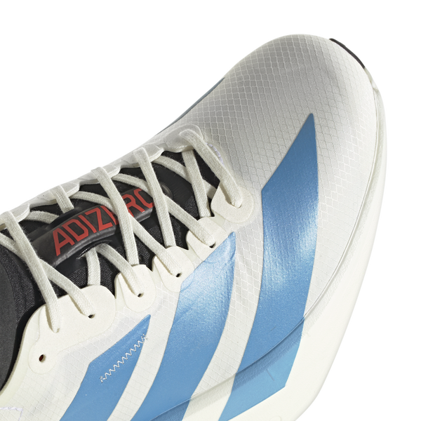 adidas adizero adios Pro 4 - Men's - Off White/Light Blue/Bright Red - Image 7